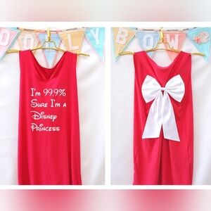I'm  99.9% Sure I'm a Disney Princess! Tank Top Sz medium